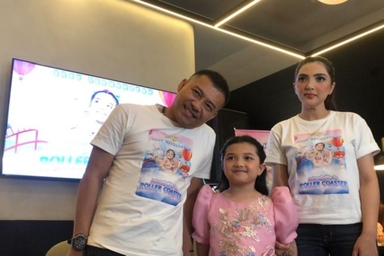 Arsy Hermansyah (10), anak dari pasangan Anang Hermansyah dan Ashanty