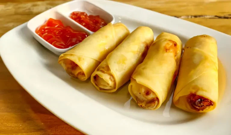 Lumpia isi makaroni