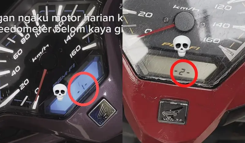 Speedometer Honda Vario Viral
