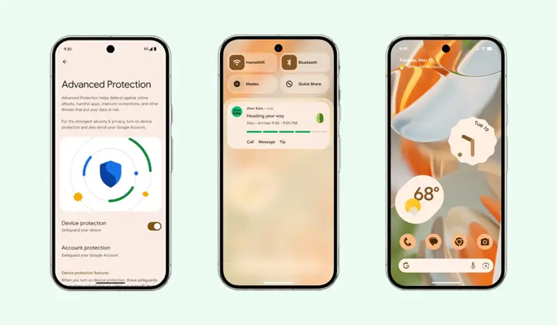 ponsel yang mendukung Android 16